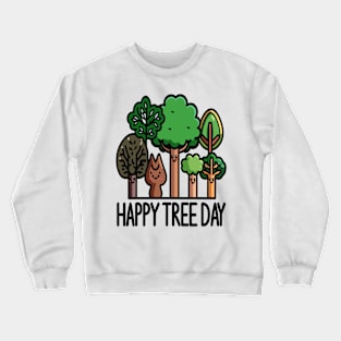 Woodland Wonders: Grow Green Crewneck Sweatshirt